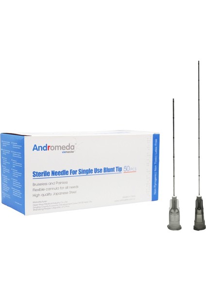 Dolgu Kanülü 22 G x 70 mm 50 Adet