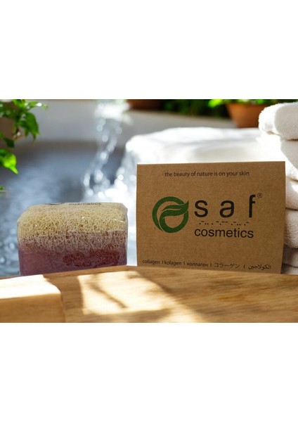 Lavanta Kabak Lifli Sabun (140GR +-5%) Saf Cosmetics fiyatları