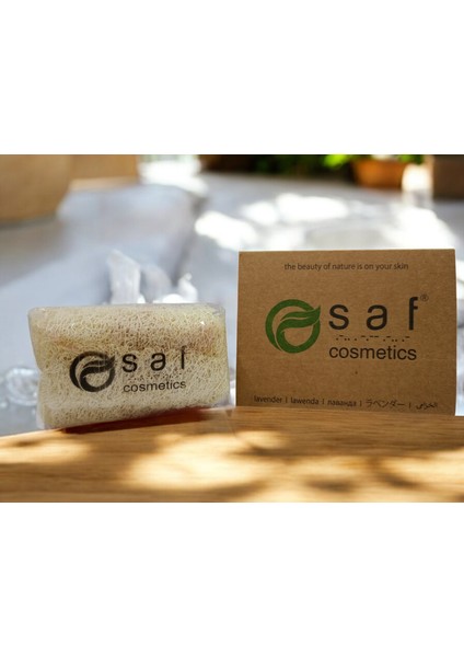 Lavanta Kabak Lifli Sabun (140GR +-5%) Saf Cosmetics fırsatları