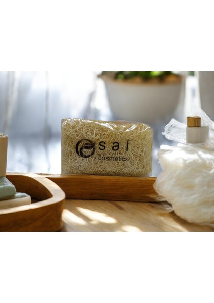 Lavanta Kabak Lifli Sabun (140GR +-5%) Saf Cosmetics indirimleri