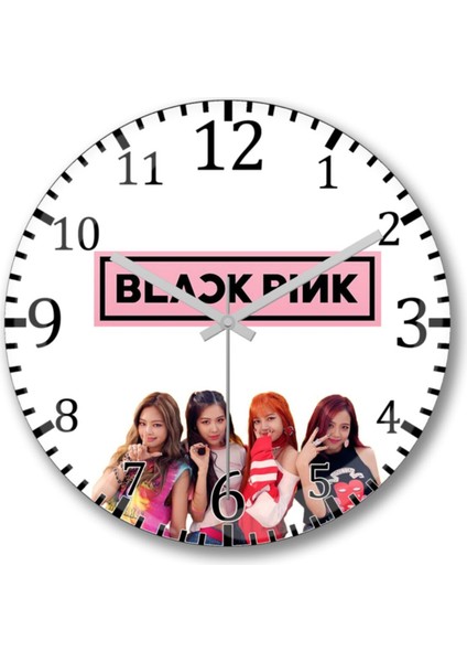 Modern turuncu cam duvar saati, 30x30 cm, şık ve zarif tasarım.