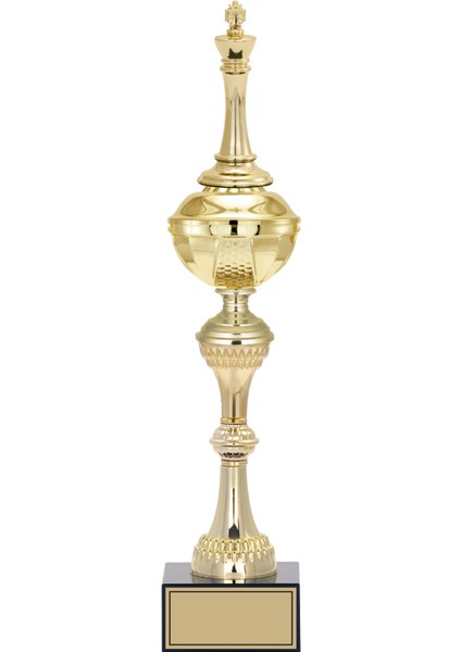 - Figürlü Kupalar - Satranç Figürlü Kupalar FG-061 B - 44 cm