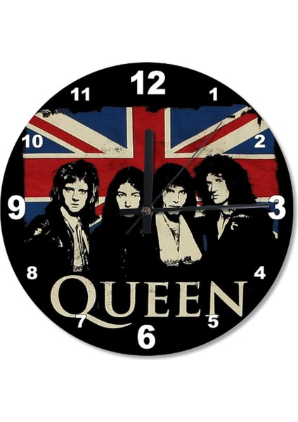 30 Cm Ahşap Yuvarlak Duvar Saati, Modern ve Şık Tasarım, Beyaz Renk