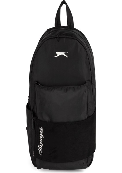 Sırt Çantası Siyah Önü Bant Detaylı Paraşüt 23144