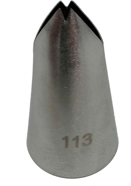 Yaprak Ağızlı Pasta Duyu 16 mm No: 113