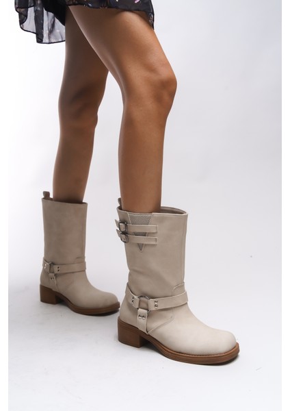 Galmicca Kadın Toka Detaylı Kısa Çizme 00123022 fırsatları