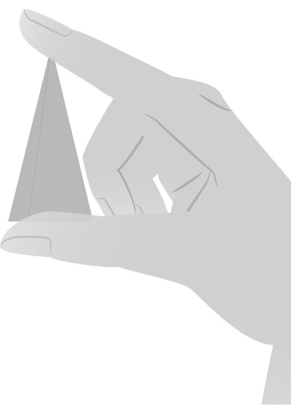 Modern Ev Aksesuarı, Beton Piramit Yüzüklük, Zarif ve Pratik fırsatları