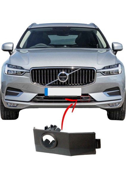 Volvo Xc60 Ön Tampon Izgarası Park Sensör Kapağı Sol 2018 2025 fiyatları