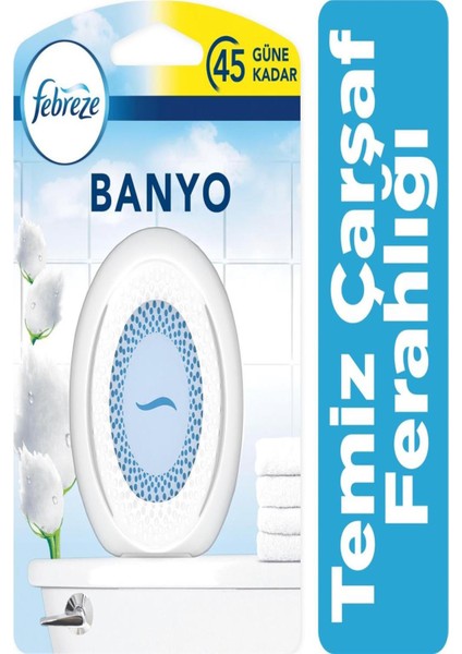 Banyo Kokusu Temiz Çamaşır Ferahlığı