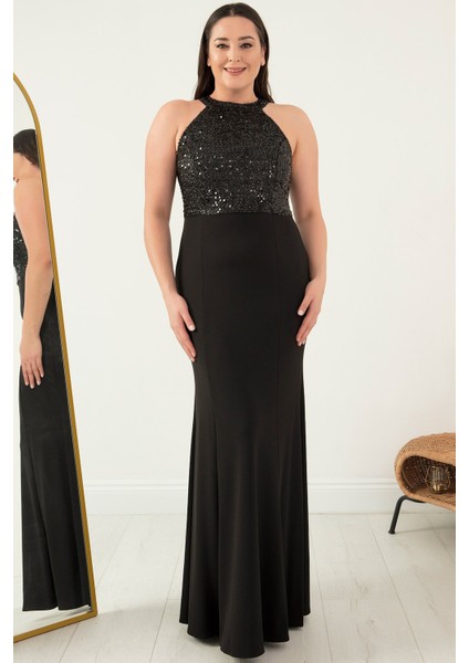 Daisy 13089 Pulpayet Uzun Balık Elbise