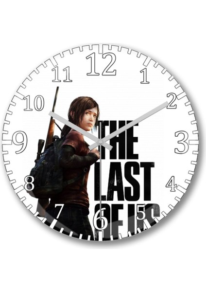 Turuncu temalı şık ve modern 30x30 gerçek cam duvar saati