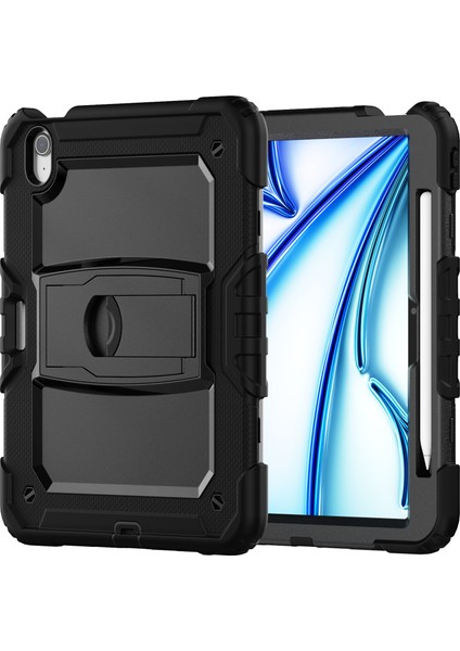 iPad Air 11 (2024) Pc Omuz Askılı Silikon Tablet Kılıfı (Yurt Dışından) modelleri