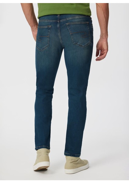 Normal Bel Slim Straight Erkek Denim Pantolon 241 Lcm 121028 Jagger Togorıan Halı fırsatları