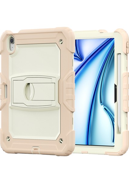 iPad Air 11 (2024) Pc Omuz Askılı Silikon Tablet Kılıfı (Yurt Dışından) modelleri