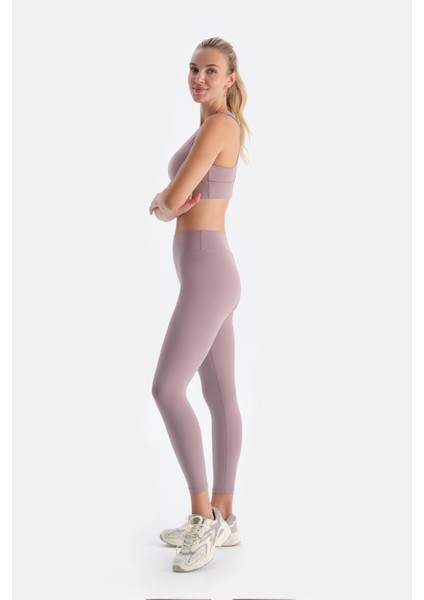 Gül Kurusu Kadın Basıc Toparlayıcı Tayt modelleri