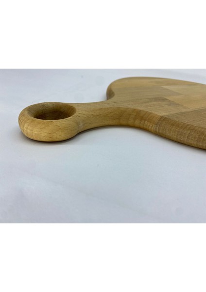 Kayın Saplı Yuvarlak Sunum Steak Doğrama Kesme Tahtası Büyük fiyatları