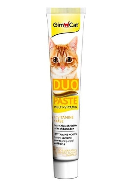 Multivitamin Paste 12 Vitaminli Peynirli Kedi Vitamin Macunu 50 gr - 4002064421841 - Petshopundan