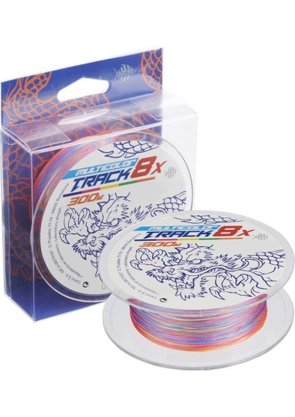 Track 8x 0.40 mm 300M Multicolor Ip Misina 45.5kg Çeker