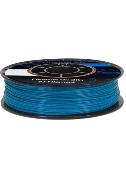 TinyLab 3D 1.75mm 1000gr Mavi ABS Filament 210-300°C Baskı Sıcaklığı - Yüksek Kalite, Isı Dayanımı, Sorunsuz Yapışma