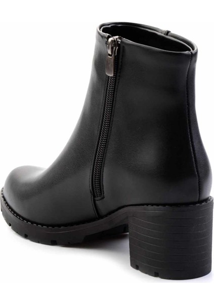 Siyah Kadın Bot & Bootie K02156203009