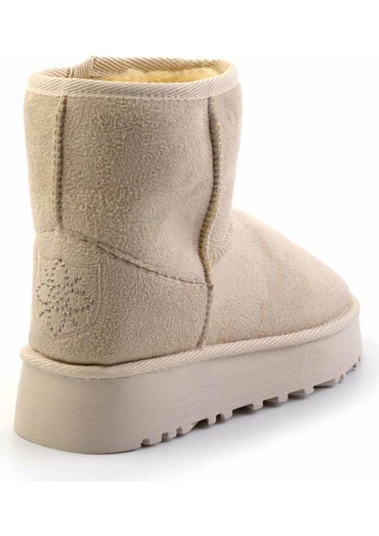 Bej Süet Kadın Bot & Bootie K02855115602 modelleri