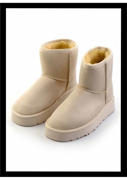 Bej Süet Kadın Bot & Bootie K02855115602 fırsatları