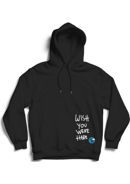 Traviss Scott, Wish You Were Here, Rap Hiphop %100 Pamuk Kapüşonlu Sweatshirt Hoodie