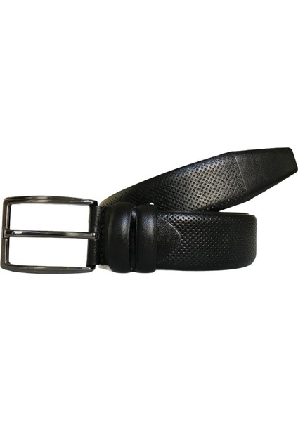 Hakiki Deri 2'li Set Desenli Klasik Kumaş Pantolon Kemeri 3.5 cm Siyah, LACIVERT=2LI.115-117 modelleri
