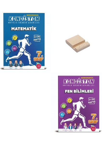 7. Sınıf Kondisyon Matematik ve Fen Bilimleri Denemeleri - Telefon Tutucu