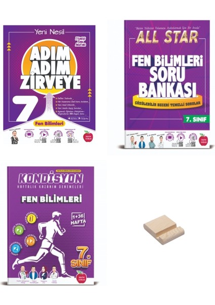 7. Sınıf Fen Bilimleri Soru Bankası - Deneme - Telefon Tutucu