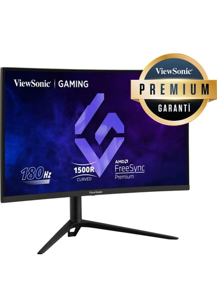 VX2718-PC-MHDJ 27” 1ms 165Hz FreeSync Premium VA Full HD Curved Gaming (Oyuncu) Monitör