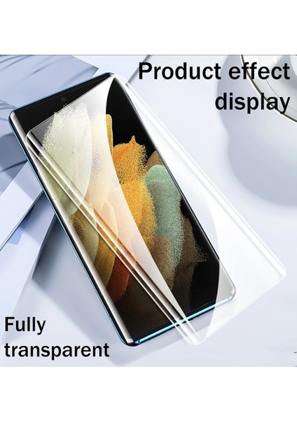 Tecno Camon 30S Pro Kavisli Ekran Koruyucu Nano Polimer Film - Mega Darbe Emici Etkin Koruma - Ekranı Tam Kaplar