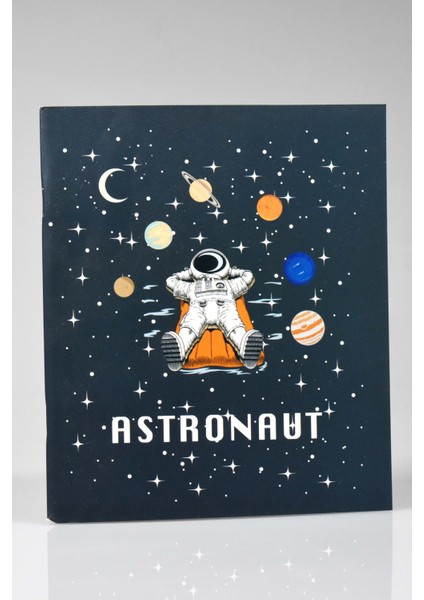 Astronot Ince Kare Defter