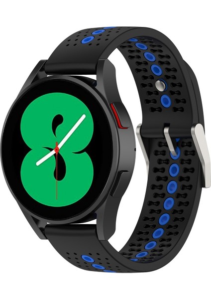 Samsung Galaxy Watch4 40MM Için Silikon Nefes Alabilir Saat Kayışı (Yurt Dışından)