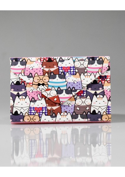 Kedi Mini Mektup Defter