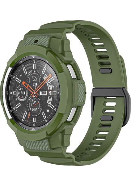 Samsung Galaxy Watch4 Clic 42MM Için Silikon Kordonlu Saat Samsung Galaxy Watch4 Classic 42MM Için (Yurt Dışından)