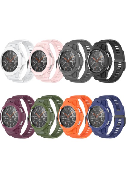 Samsung Galaxy Watch4 Clic 42MM Için Silikon Kordonlu Saat Samsung Galaxy Watch4 Classic 42MM Için (Yurt Dışından)