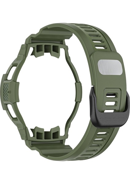 Samsung Galaxy Watch4 Clic 42MM Için Silikon Kordonlu Saat Samsung Galaxy Watch4 Classic 42MM Için (Yurt Dışından)