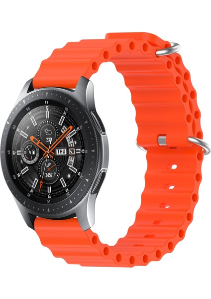 Samsung Galaxy Watch 46MM Için Silikon Saat Kayışı (Yurt Dışından)