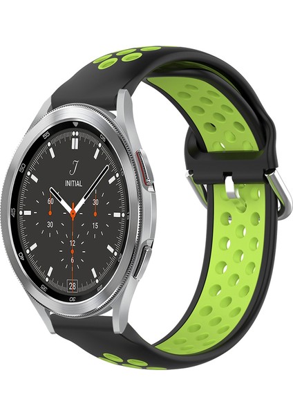 Samsung Galaxy Watch 4 Classic Için 20MM Silikon Kayış 46MM (Yurt Dışından)
