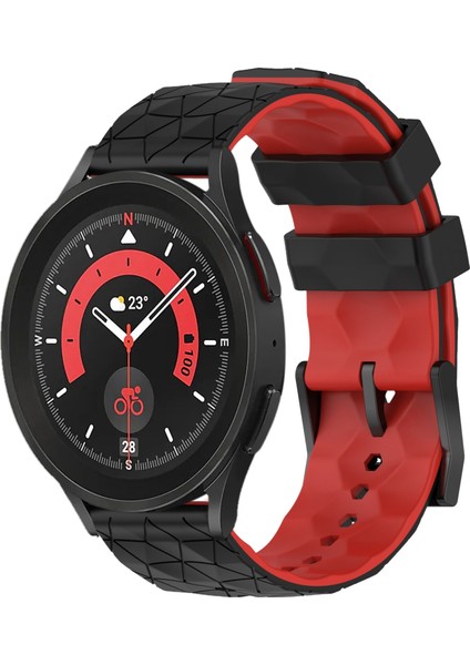 Samsung Galaxy Watch 5 Pro 45MM Için Silikon Kayış (Yurt Dışından)