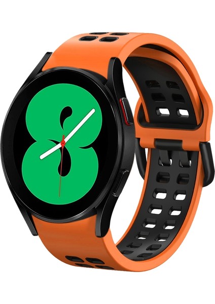 Samsung Galaxy Watch 4 44MM Için Silikon Saat Kayışı (Yurt Dışından)
