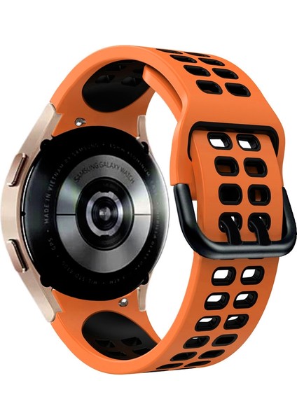 Samsung Galaxy Watch 4 44MM Için Silikon Saat Kayışı (Yurt Dışından)