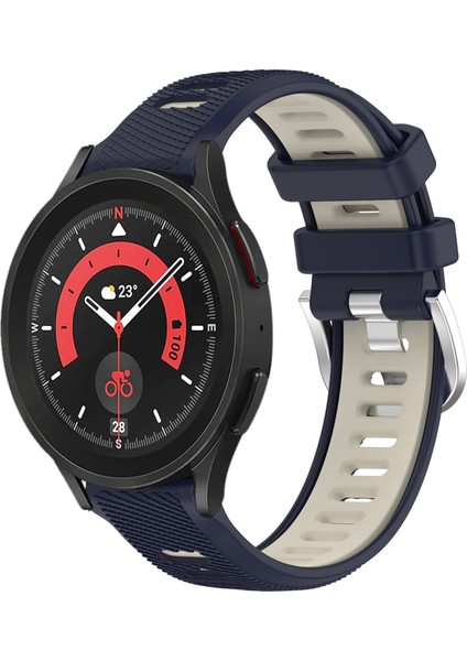 Samsung Galaxy Watch5 Pro 45MM Için Silikon Saat Bandı (Yurt Dışından)