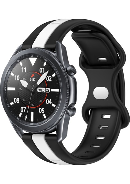 Samsung Galaxy Watch3 45MM Için Silikon Saat Bandı (Yurt Dışından)