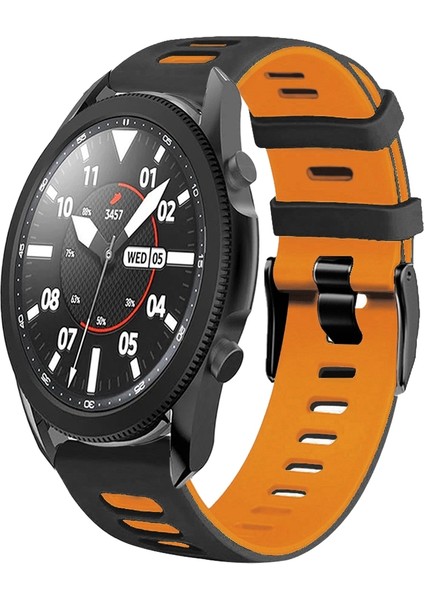 Samsung Galaxy Watch 5 Pro 45MM Için Silikon Saat Kayışı (Yurt Dışından)