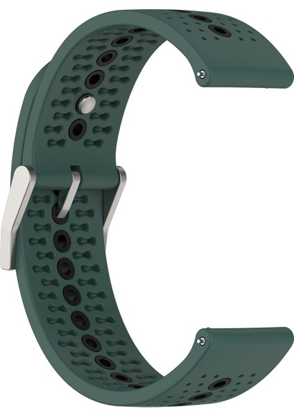 Samsung Galaxy Watch4 44MM Için Silikon Nefes Alabilir Saat Kayışı (Yurt Dışından)