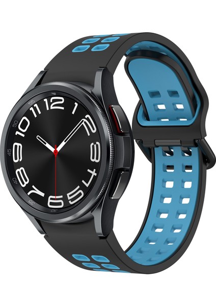 Samsung Galaxy Watch 6 Classic 47MM Için Silikon Kayış (Yurt Dışından)
