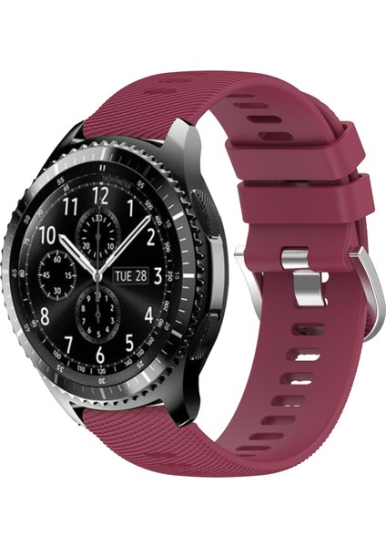 Samsung Gear S3 Clic Için Yumuşak Silikon Saat Kayışı (Yurt Dışından)