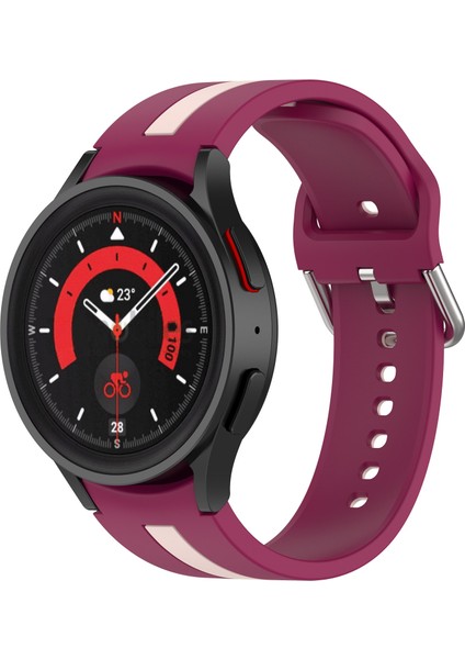 Samsung Galaxy Watch5 / Watch5 Pro Için Silikon Saat Bandı (Yurt Dışından)